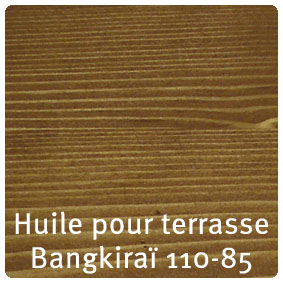 Huile pour terrasse, bangkirai N° 110-85