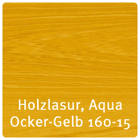 Holzlasur Aqua Ocker-Gelb Nr. 160-15